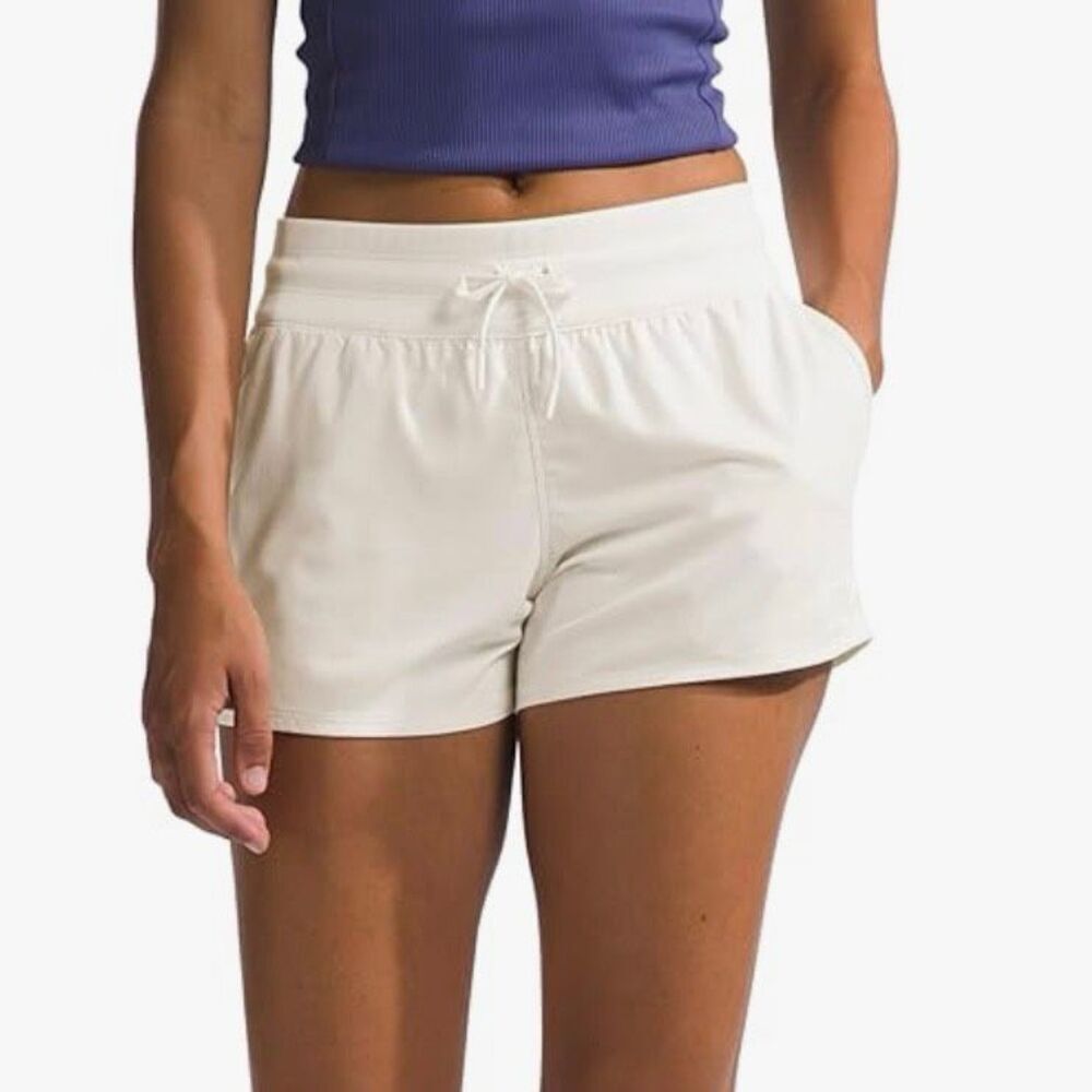 The North Face Women's Athletic Shorts - White